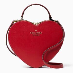 NWOT: Kate Spade Love Shack Heart Crossbody